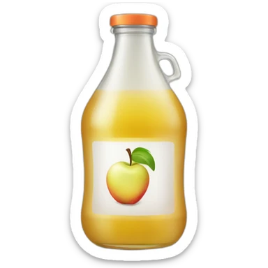 apple-juice-happpy sticker