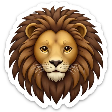 Rasta lion from Samarkand  sticker