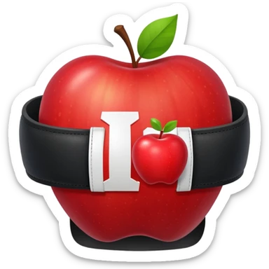 captain's armband of football emoji apple  sticker