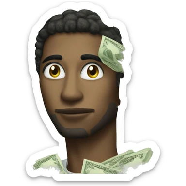 Money & diamonds  sticker