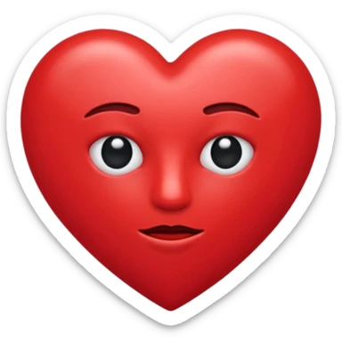 J’aimerais un cœur avec dedans Jul le rappeur sticker