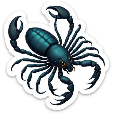 Scorpio zodiac sign sticker