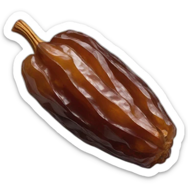 dried date sticker