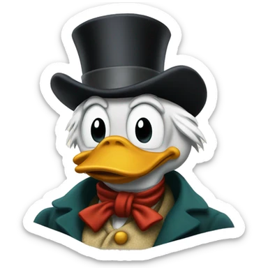 Scrooge McDuck sticker