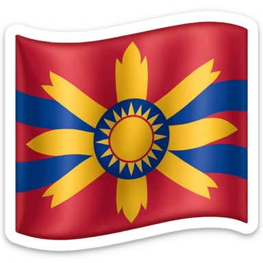 make.flag of Tibet sticker