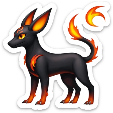 Salandit-Houndoom-Umbreon-hybrid sticker
