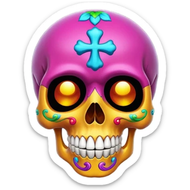 Día de los Muertos sticker