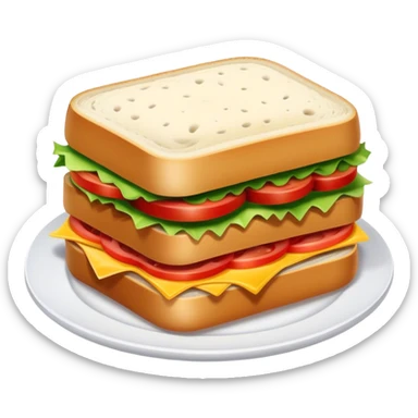Manwich sandwich sticker