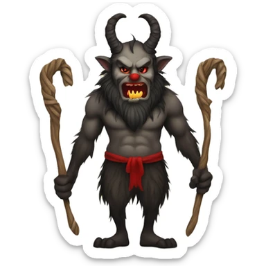 krampus sticker