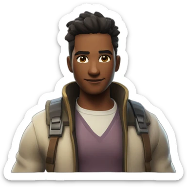 Nolan chance skin fortnite sticker