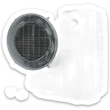 air source heat pump sticker