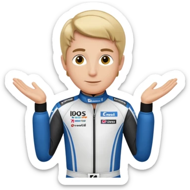 George Russel T pose sticker