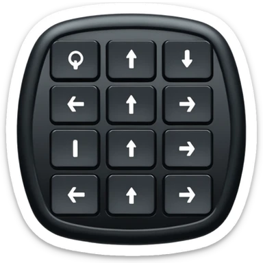 top arrow keybord caps sticker