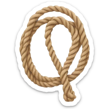 Rope sticker