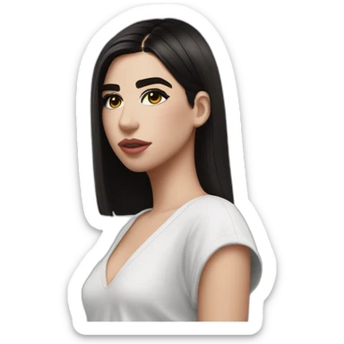 Dua lipa clin d'oeil sticker