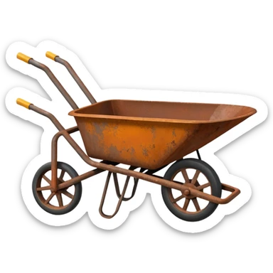 wheelbarrow sticker