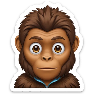 ich bin froh, ich bin Ape sticker