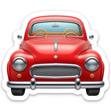 vintage car emoji sticker