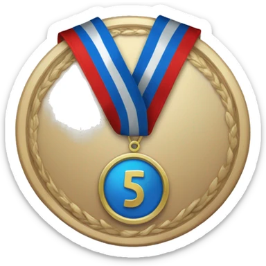 Medalla de 4to lugar sticker