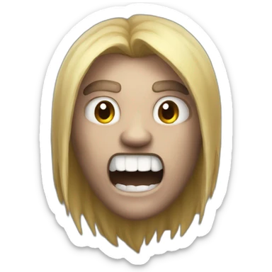 Furia nocturna sticker