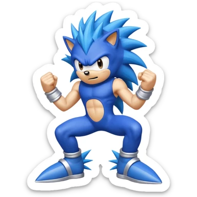 Speed o sound sonic sticker