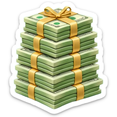 Money contrôle the world  sticker