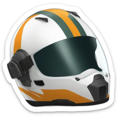 f16 helmet sticker