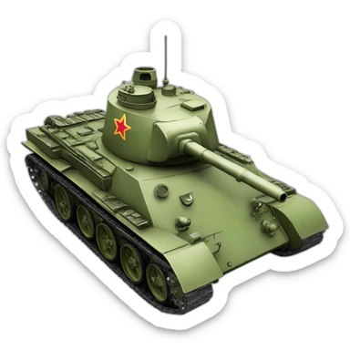 T-34 Soviet Tank sticker
