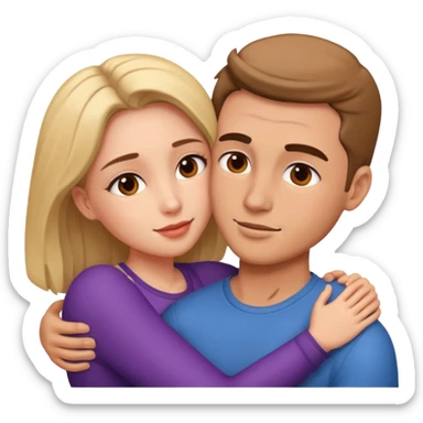 Man and woman having intercourse sticker