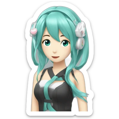 Miku Nakano sticker