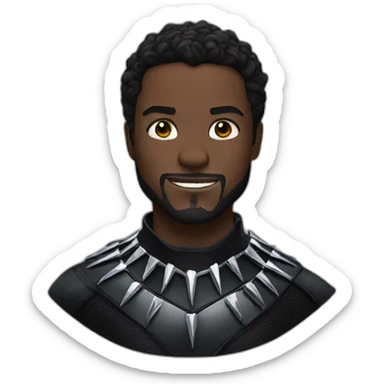 hype black panther sticker