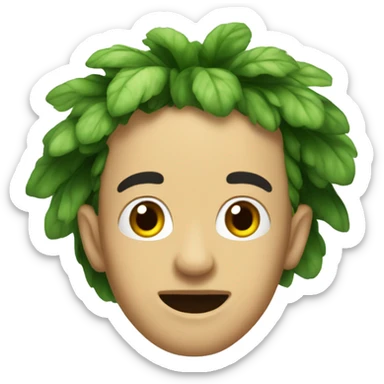 Espinaca amigable sticker