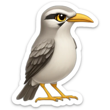 mockingbird with tequilla sticker