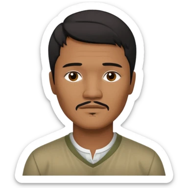 Pinoy Version kahawig ni Batang Pedro Pascal sticker