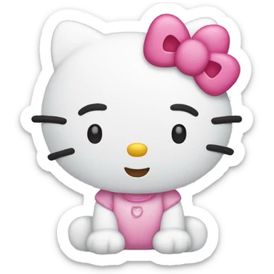 Hello kitty sticker