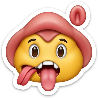 Tung Tung, Tongue sticker