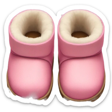 Pink UGG slippers sticker