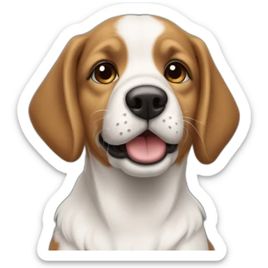 Chiot qui joue sticker