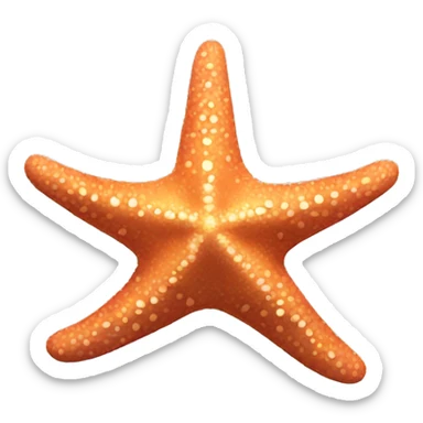 Starfish sticker