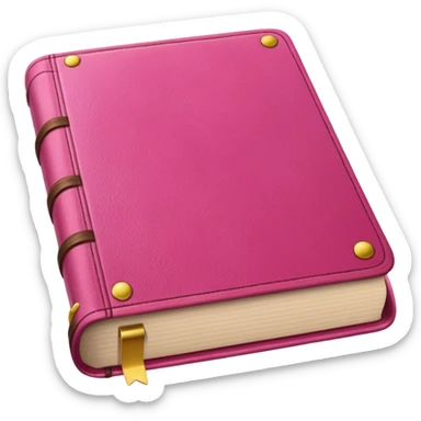 Libro rosa sticker
