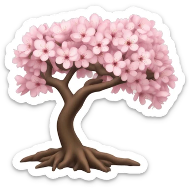 Cherry blossom tree sticker