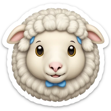 sheep emoji sticker