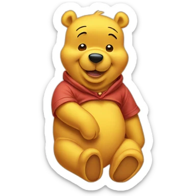Winnie-Pooh sticker