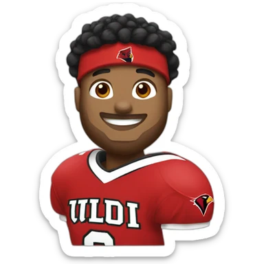 Uiw cardinals sticker