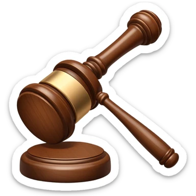 Gavel sticker