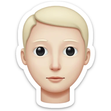 no fucking eyes...no fucking nose sticker