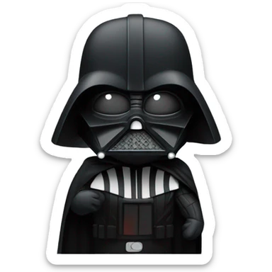 Darty vader with micro sticker