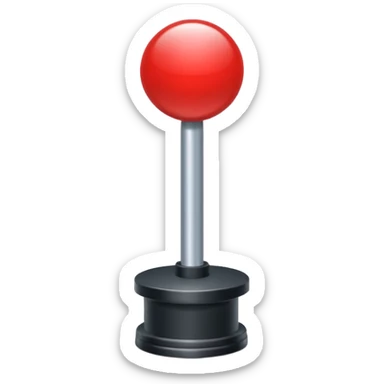 round pushpin sticker