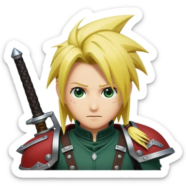 Final fantasy 7 sticker