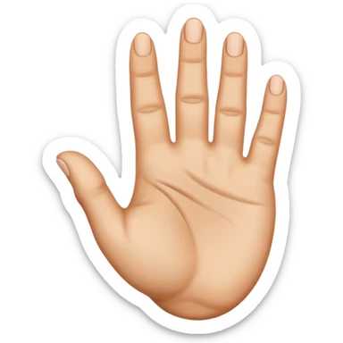 haz una mano que sea así 👇🏽 pero al revés pero que sea así cómo este emoji 👇🏽 sticker